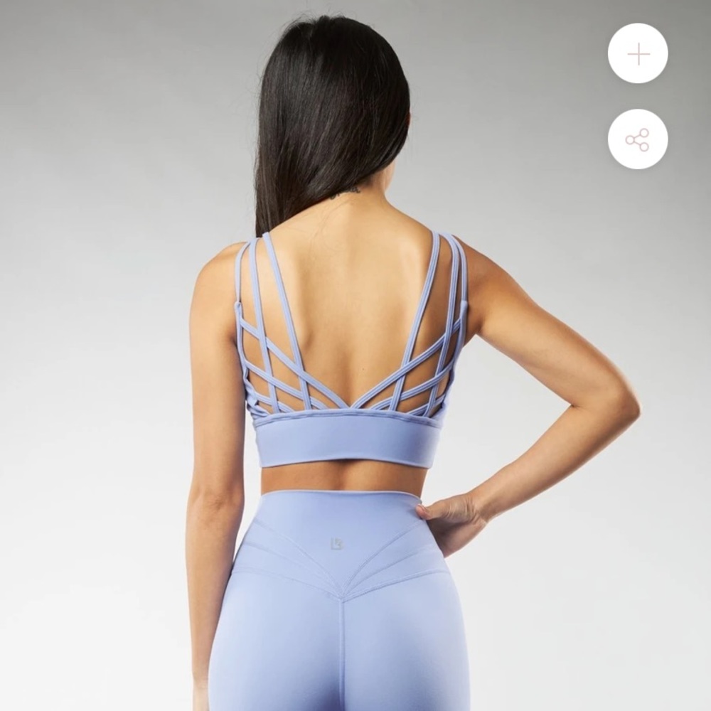 buffbunny monarch bra - rainwater blue